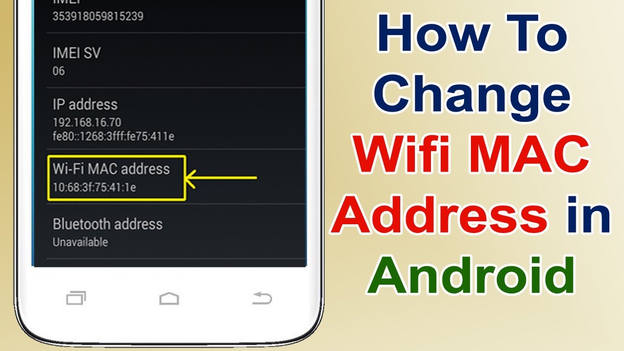 Wifi mac address android download windows 10